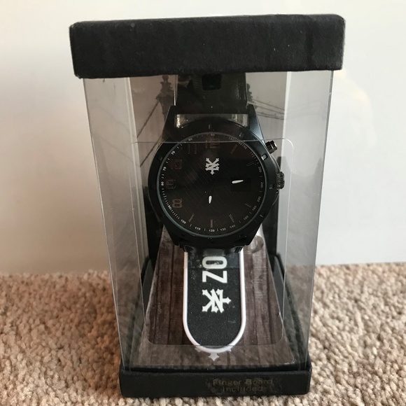 zoo york watch black